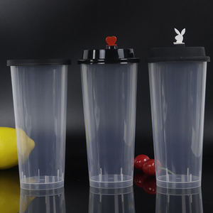 Couvre-<span class=keywords><strong>gobelet</strong></span> en plastique <span class=keywords><strong>jetable</strong></span> à paroi simple 90 mm Transparent Écologique Impression de logo personnalisée Mat/PP <span class=keywords><strong>Gobelet</strong></span> à thé épais - Product Image 6