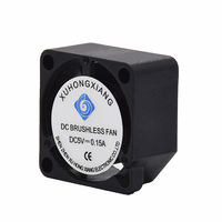 Ventilateur axial DC Super Mini 2010 à haut débit d'air 5V/12V/24V, 18000 tr/min, pour refroidissement de processeur d'ordinateur et appareils électroniques