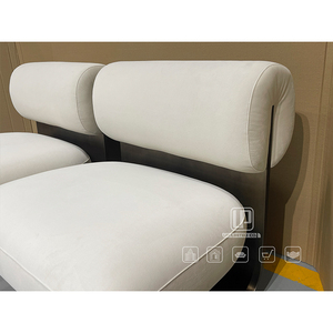 Foshan Factory Wholesale Price Bar <b>Stool</b> & <b>Ottomans</b> High Quality Black Base White Leather Low Square <b>Stool</b> Square <b>Stool</b> - Product Image 4