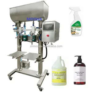 500g~25kg Liquid Weighing Bottling Machine 1 Liter Milk Beverage Filling Machine Hand Sanitizer Liquid Bottling Machine