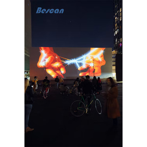 Công viên Vuông Scenic tại chỗ cột Led Ngoài Trời Màn hình hiển thị p3.91 HD đầy đủ màu sắc LED quảng cáo màn hình cho thuê màn hình - Product Image 2