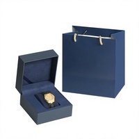 Montre à quartz élégante pour couple, boîtier en acier inoxydable, verre plaqué or, chiffres romains, aiguilles dorées, bracelet en cuir, pointeur