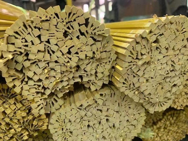 H59 H62 Brass Flat Bar Free Cutting Square Brass Bar Gold Surface
