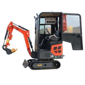 Advanced 1.5 Ton Mini Crawler Excavator with Cab Hydraulic <b>Pump</b> & for Engine High Power China Supplier Low Maintenance - Product Image 1