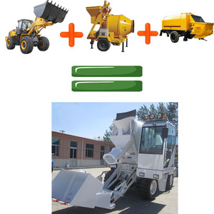 Bétonnière à chargement automatique avec pompe Machine diesel avec pompe à eau Climatiseur Mini bétonnière - Product Image 6