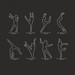 Pom-pom girl personnalisé cristal conception gymnastique strass transfert Hotfix fer à repasser danse <span class=keywords><strong>pose</strong></span> modèle verre chaud matériel - Product Image 1