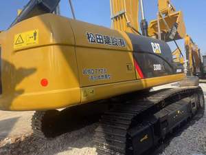 Excavatrice sur chenilles d'occasion CAT 330D, 30 tonnes, Caterpillar 330D 330D2L, avec accessoire tarière certifié CE, également compatible CAT 320D - Product Image 3