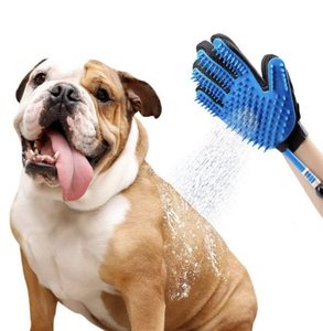 Petdom Pet lavaggio strumenti per la toelettatura guanto da bagno per animali domestici per gatti cani spazzola per la rimozione dei peli guanti per animali <span class=keywords><strong>pettine</strong></span> per massaggio da bagno - Product Image 3