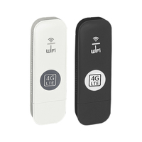 Clé USB 4G LTE portable pour les voyages et le bureau, adaptateur WiFi sans fil haute vitesse Plug and Play, prend en charge les bandes de fréquences mondiales