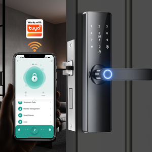 Wifi Tuya Digital Biometric Fingerprint Interior Room <b>Smart</b> Door <b>Lock</b> T21 TUYA <b>Smart</b> Door <b>Lock</b> - Product Image 4