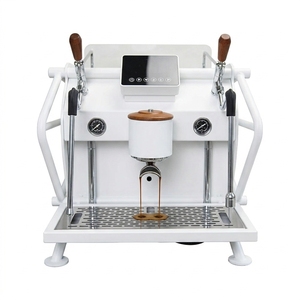 Cafetera Comercial de un Solo Cabezal con Caldera Doble de 1+4L, 3000W, Espresso, Bomba Rotativa de 9 Bares, Máquina Semiautomática - Product Image 3