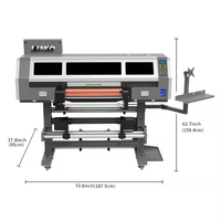 Imprimante DTF UV A2 LINKO I3200 60cm avec quatre têtes d'impression, machine d'impression numérique à jet d'encre pour enveloppes de stylos, enveloppes de tasses, décalcomanies