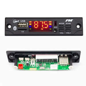 12V AB liên kết App MP3 Bảng Giải Mã Màn hình màu USB ghi âm cuộc gọi FM Radio âm nhạc kỹ thuật số FLAC/WAV cho loa xe hơi - Product Image 5