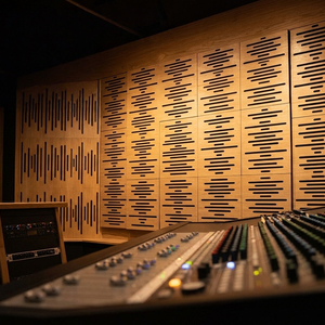 Panel Acústico Moderno de Alta Densidad de Espuma para Absorción y Difusión de Sonido |   Material MDF Ecológico e Ignífugo para Sala de Música o <span class=keywords><strong>Estudio</strong></span> Interior - Product Image 5
