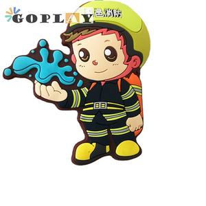 Wholesale Custom logo Rubber Keychain Cartoon Embossed / Debossed 2D 3D Design Soft Pvc Key Ring Cartoon Pvc Keychain