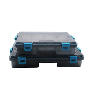 Single Layer Insert Fishing Lure Box Storage Box Lure Tool Box Set NEW OEM High Quality 28*18*5cm Soft Plastic Lure 5 Piece 3+7