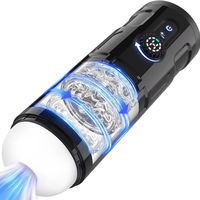 Großhandel Automatischer Männlicher Masturbator Teleskopischer Rotierender Vibrator mit Unendlicher Geschwindigkeit Erwachsenen-Spielzeug für Männer