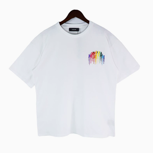 <span class=keywords><strong>T</strong></span>-<span class=keywords><strong>shirt</strong></span> da uomo di marca con logo personalizzato, nuova collezione primavera, manica corta, 100% cotone, stampa di design, alla moda - Product Image 3
