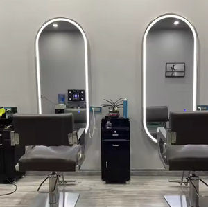 Espejo de Salón LED de Estilo Europeo para Corte de Cabello, Simple y Ligero, para Hoteles, Barberías, Escuelas y Salas de Estar - Product Image 2