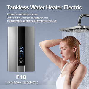 Calentador de Agua Instantáneo de 8kW 12kW 220V con Función de Memoria para Uso Diario, Calentador de Agua Eléctrico Instantáneo para Ducha - Product Image 6