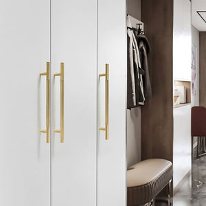 Американский светильник для двери шкафа роскошный латунный ящик для мебели, дверная ручка, шкаф, шкаф, бронзовая ручка - Product Image 4