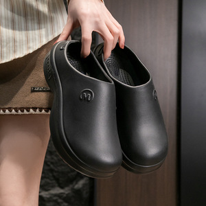 Zoccoli Estivi <span class=keywords><strong>da</strong></span> Donna alla Moda con Suola Spessa in EVA, <span class=keywords><strong>Scarpe</strong></span> <span class=keywords><strong>da</strong></span> Chef con Punta Chiusa per Uso Interno ed Esterno - Product Image 4