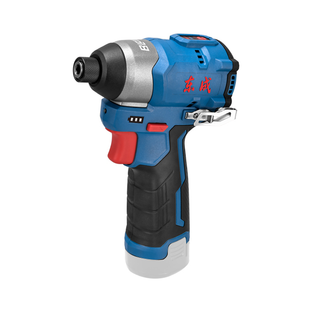 DongCheng Industrial Grade DIY Cordless Brushless Impact Screwdriver 12V Lithium-ion Battery Power Tool 140Nm Max