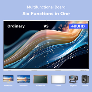 55 65 75 85 86 98 110 pouces stylo doigt tactile interactif écran plat 4k Led carte intelligente numérique pour l'affichage de la salle de réunion - Product Image 3
