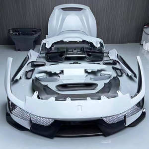 Para <span class=keywords><strong>Ferrari</strong></span> 488 Upgrade Pista Style Parachoques delantero Kit de carrocería de alta calidad - Product Image 3