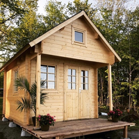 Maisonnette en bois pour le jardin, maisonnette de week-end, kit de petite cabane en bois