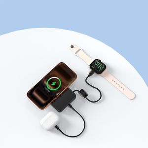 <span class=keywords><strong>Batería</strong></span> Externa Portátil de Alta Capacidad 10000mAh Qi2.2 25W de Estado Semisólido, Cargador Inalámbrico Magnético con Cable Integrado - Product Image 4