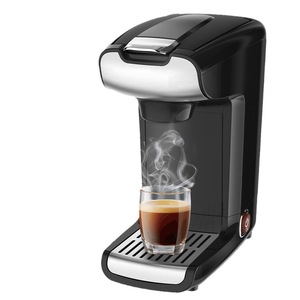 Mini machine à café électrique à capsules pour usage au bureau, noire, 220V - Product Image 3