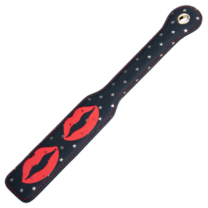 Pagaie de fessée classique style Kiss, jouet <span class=keywords><strong>sexy</strong></span> pour femme, bondage en forme de cœur pour jeu de couple - Product Image 2