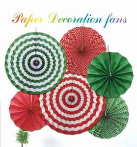 Ensemble de décorations en <span class=keywords><strong>papier</strong></span> multicolores, éventails en <span class=keywords><strong>papier</strong></span> suspendus, rosettes en <span class=keywords><strong>papier</strong></span> pour la décoration murale de fête - Product Image 5