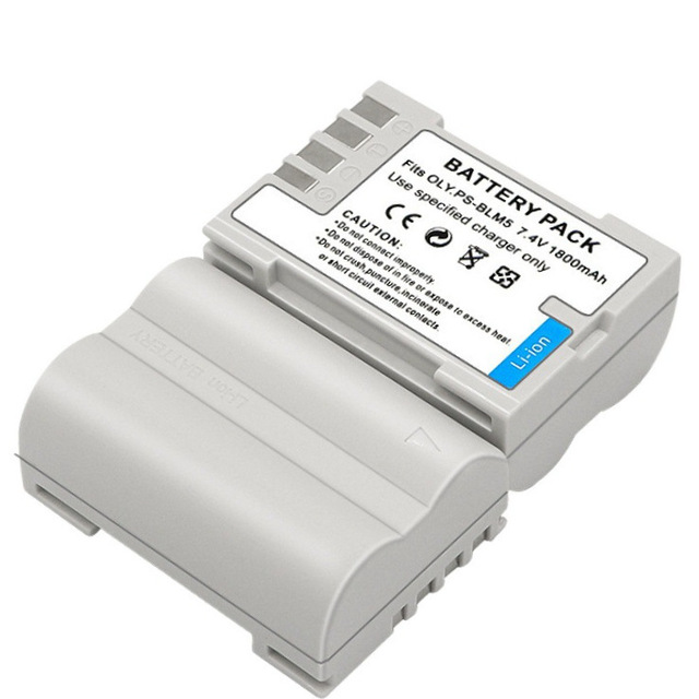 BLM-5 1800mAh BLM5 Battery for Olympus E-1 E-3 E-5 E-30 E-300 CE RoHS Certified Wholesale Bulk Tier 1 Full Cells