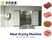 Automatische energiebesparende warmtepomp voedseldehydrator heteluchtcirculatiedroger Diye Energy DY-18YH 380V voor groenten en fruit