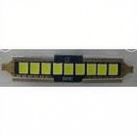 Tira de LED Azul ZCQR DECO M0136 de 41 mm 2835 9LED con Base de Aleación de Aluminio para Iluminación de Automóviles - Fácil Instalación China