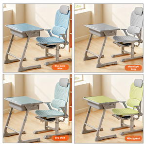 Conjunto Ergonómico de Escritorio y Silla para Aula Escolar para Estudiantes y Niños, y Artículos Esenciales para el Aula que Pueden Usarse para el Descanso de la Tarde - Product Image 6