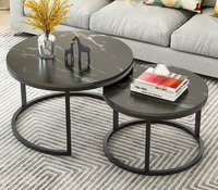 Mini table à thé moderne de haute qualité petits meubles de salon pour la maison canapé côté chambre balcon Table d'angle mobile