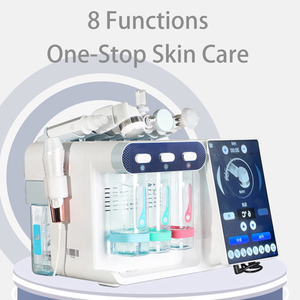 Dispositivo de Cuidado Facial 8 en 1 con Hidrodermoabrasión, Oxígeno, Burbujas Pequeñas, Limpieza de Piel, Microdermoabrasión, Peeling y Spray - Product Image 2