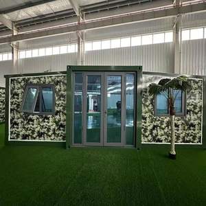 Casa de acero prefabricada modular impermeable al aire libre de lujo Casa contenedor expandible - Product Image 3