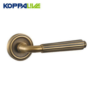 KOPPALIVE tuas pintu lurus Australia, pegangan pintu bagian atas emas antik perunggu perak, pegangan pintu kuningan padat Interior - Product Image 3