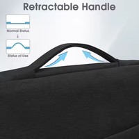 Sac pour ordinateur portable imperméable 13 14 15 16 pouces, sac à main pour ordinateur portable, housse de protection pour ordinateur portable, sacoche pour ordinateur portable, mallette pour Macbook Hp Asus