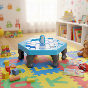 KSF Divertente Gioco da Tavolo per Bambini, <span class=keywords><strong>Puzzle</strong></span> Rompighiaccio Salvapinguini, Giocattolo Rompighiaccio per Rompere il Ghiaccio e Salvare i Pinguini - Product Image 5