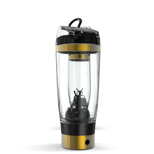 Elettrico di Plastica batteria Vortex mixer proteina shaker bottiglia con fondo in acciaio inox - Product Image 1