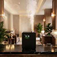 Diffuseur d'arômes intelligent de qualité commerciale avec un design métallique, paramètres de fonctionnement personnalisables, couvrant une surface de 500 mètres cubes.