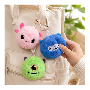 Juguete Sensorial Portátil de Monstruos de Dibujos Animados de Doce Piezas con Resorte Esponjoso, Duradero y Elástico, Ideal para Bolsas de Regalo, Premios y Paquetes Festivos - Product Image 5