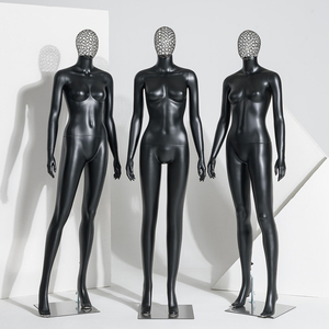 Maniquí femenino <span class=keywords><strong>de</strong></span> <span class=keywords><strong>alambre</strong></span> <span class=keywords><strong>de</strong></span> Metal <span class=keywords><strong>de</strong></span> cuerpo completo <span class=keywords><strong>de</strong></span> plástico negro mate al por mayor <span class=keywords><strong>para</strong></span> exhibición <span class=keywords><strong>de</strong></span> <span class=keywords><strong>ropa</strong></span> - Product Image 1