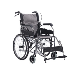 Fauteuil roulant manuel Kiweedi 24 pouces, pliable, cadre en acier léger, confortable pour les personnes âgées et les personnes handicapées - Product Image 4