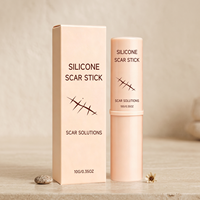 Nouveau Stick de Soin des Cicatrices en Silicone AMZ, Réduit l'Apparence des Cicatrices, pour le Visage et le Corps, Gel de Silicone 10g